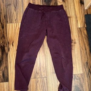 Men’s Large Lululemon Maroon Pants